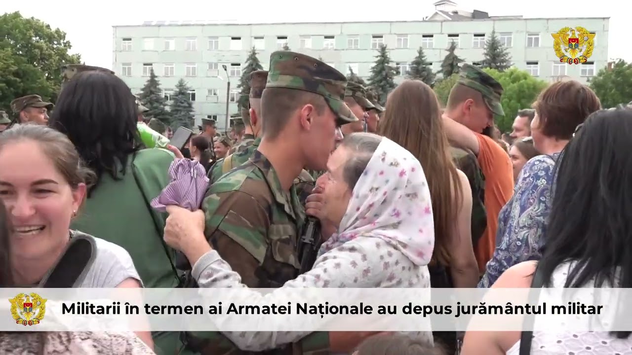 Militarii în termen ai Armatei Naționale au depus jurământul militar