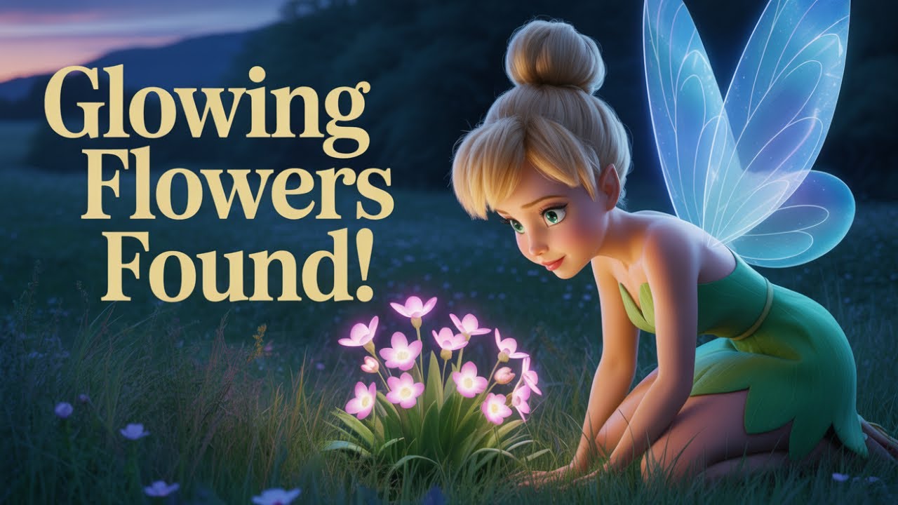 Tinker Bell and the Mystery of the Glowing Flowers | bedtime story