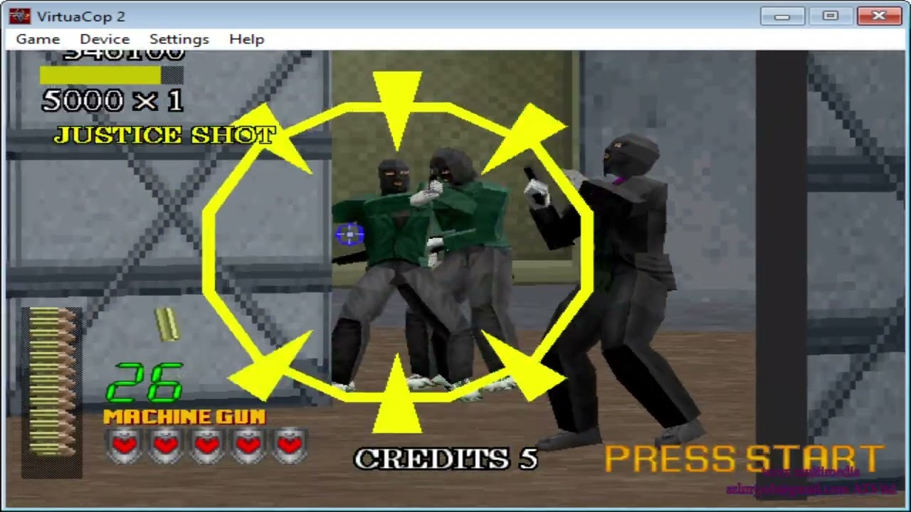 virtua cop 2 (playthrough)