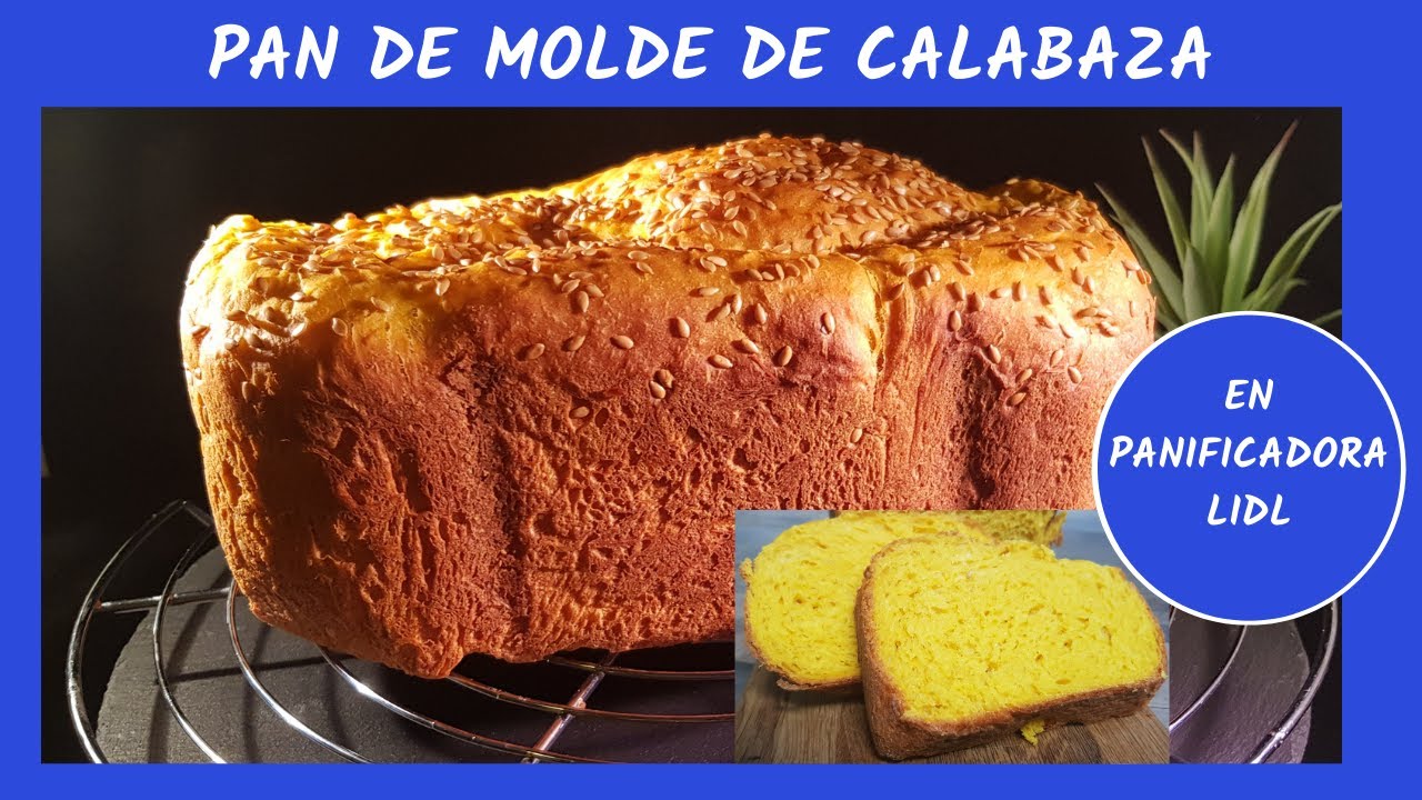 Pan de MOLDE de CALABAZA en PANIFICADORA Lidl  🤤🤤