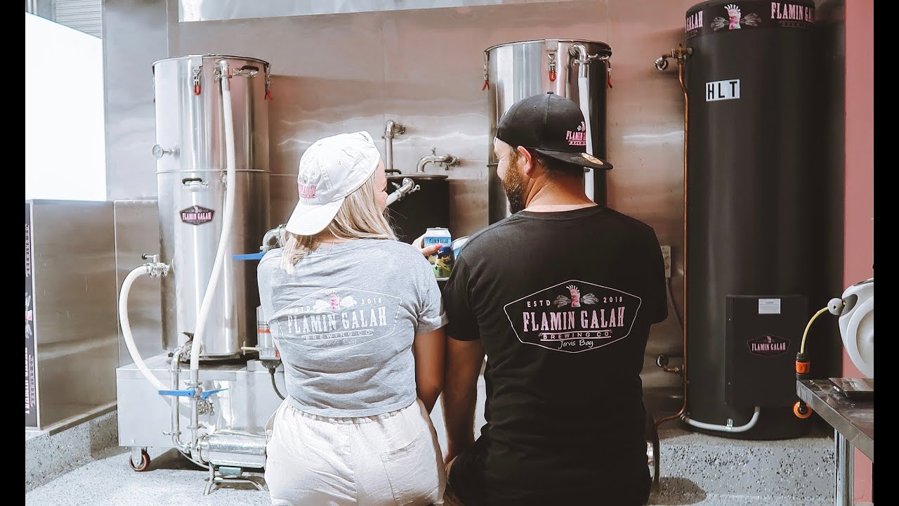 How to start a brewery - Australian Craft Beer Brewers - Our First Test Batch - Jervis bay