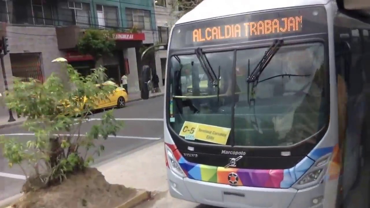 Ruta del sistema integrado trolebús, Semi expresó Carcelen. 2/4