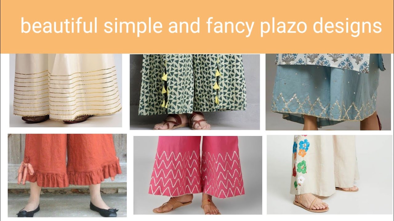 New Stylish Plazo Designs 2025 | Trendy Plazo Ideas | Fashion Designing by Arfa Gul