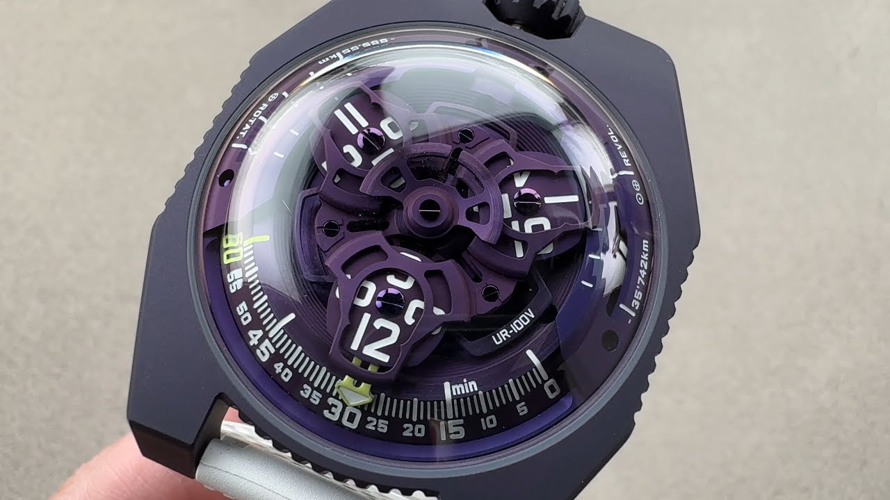 Urwerk UR-100V UltraViolet (UR-100V UV) Urwerk Watch Review