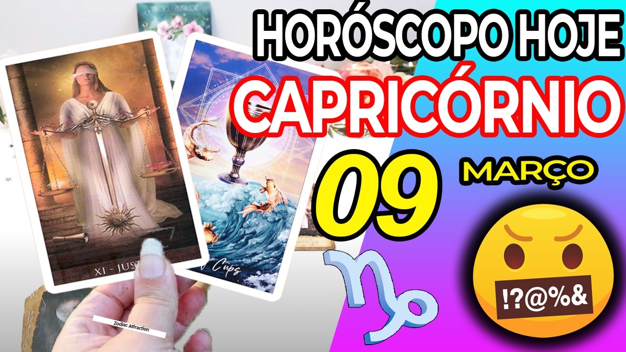 🆘URGENTE🆗QUE SURPRESA VOC&Ecirc; VAI TER🤬 Capric&oacute;rnio ♑ 9 Mar&ccedil;o 2026 | Horoscopo do dia de hoje ♑ Tarot