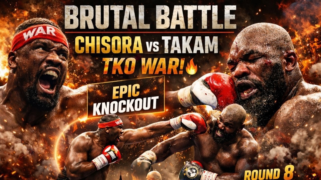 Derek Chisora vs Carlos Takam | EPIC KNOCKOUT WAR! Brutal Round 8 TKO – Full Fight Highlights