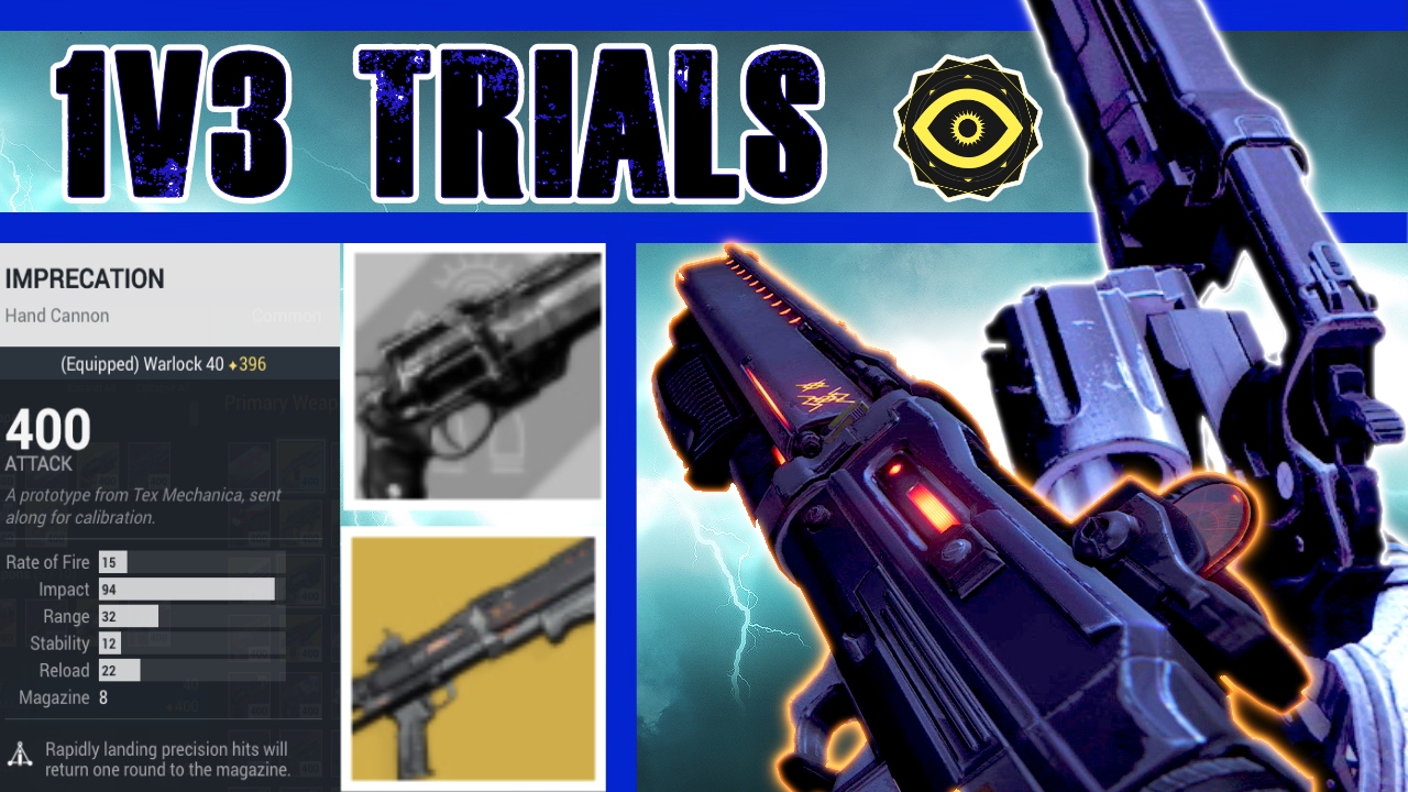 1v3 Trials IMPRECATION & INVECTIVE vs. Teabagger...they don't ever learn with the bags | Destiny