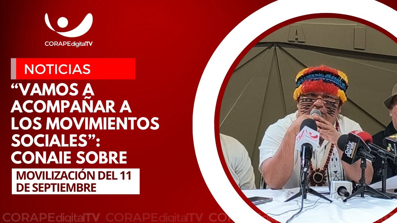 CONAIE se pronuncia sobre la propuesta de consulta popular del presidente Noboa