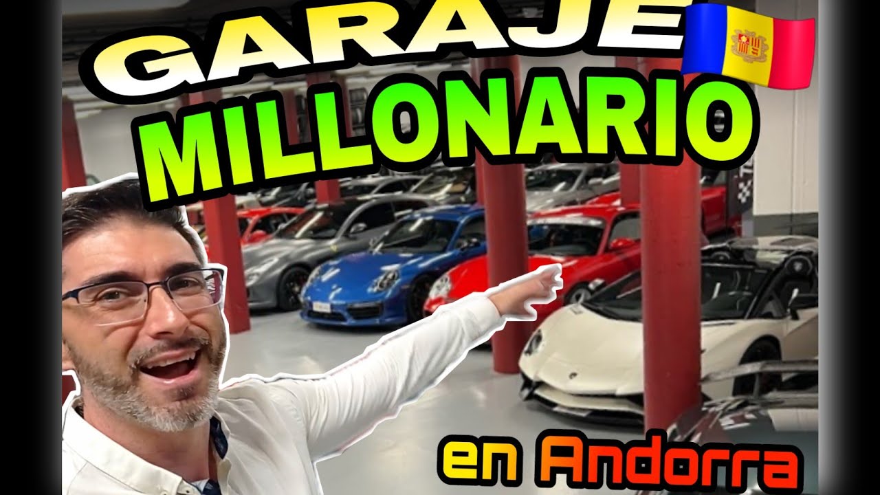 💥DESCUBRE en el GARAJE más LUJOSO de ANDORRA !!