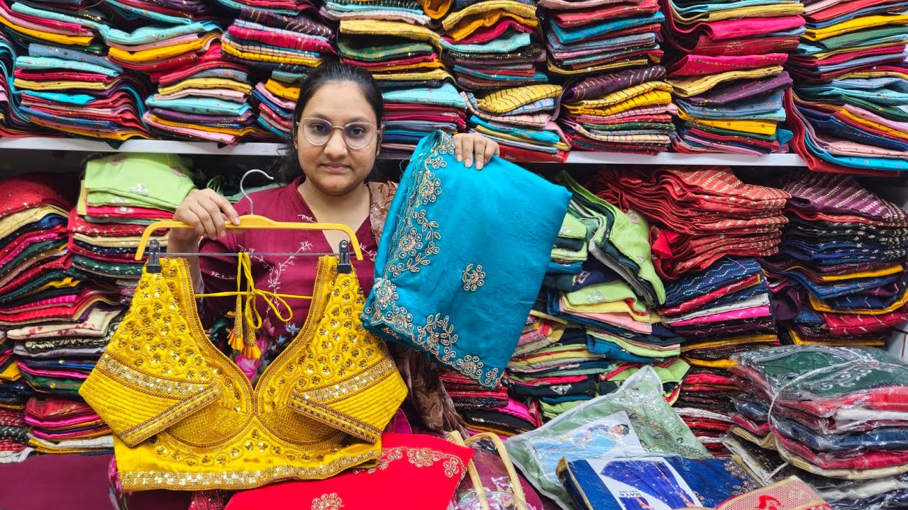 ब्लाउज शिलाने का खेल खत्म हुआ..#blouse #saree #viral #instagood #trendingreels #now #post #reels 