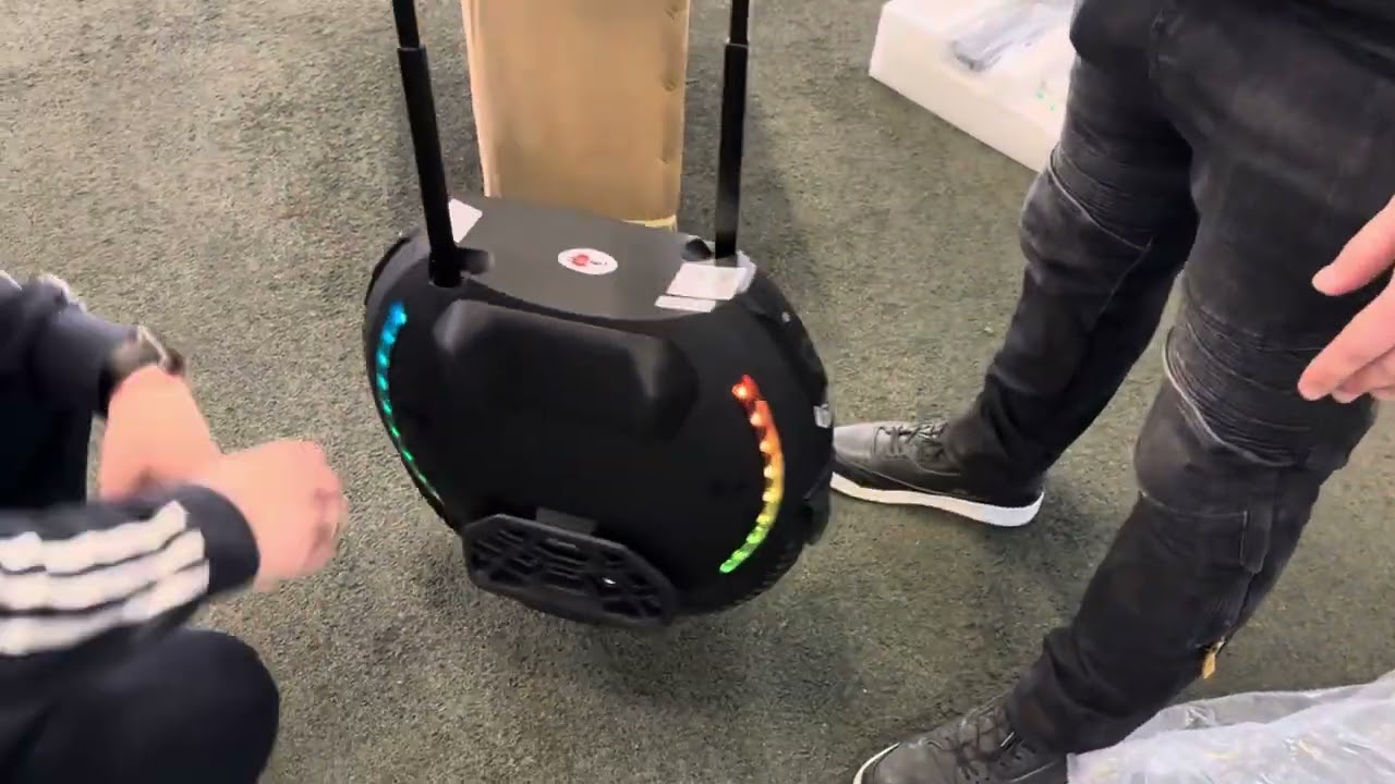 Моноколесо Распаковка KingSong KS18XL