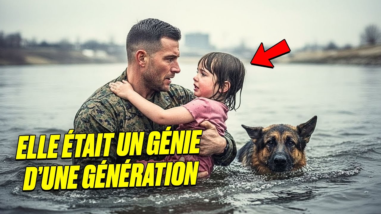 Un marine américain et son chien sauvent une fillette, ignorant qu’elle est un génie unique