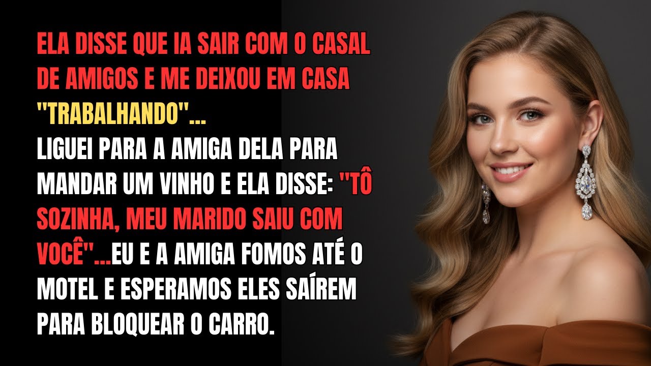 Ela Disse Que Ia Jantar Com O Casal. A Amiga Me Disse: "Tô Sozinha, Ele Saiu Com Vocês”