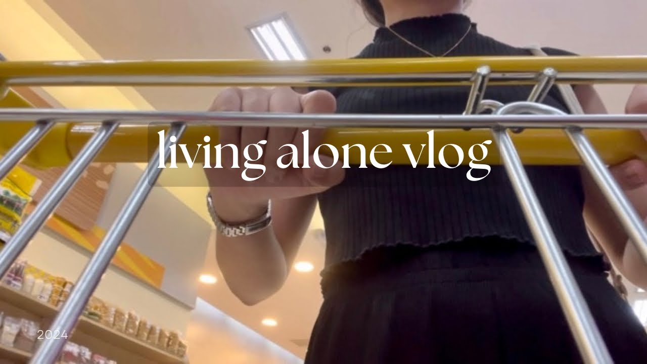 living alone in the Philippines | ₱3k monthly groceries, office day & unboxing series 📦