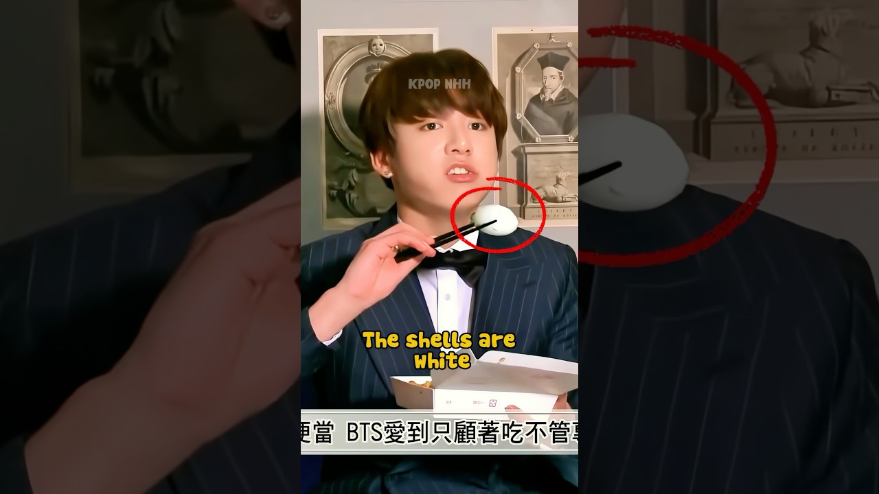Remember When Jungkook Ate The Egg Shell 😂😂 #shorts #bts #jungkook