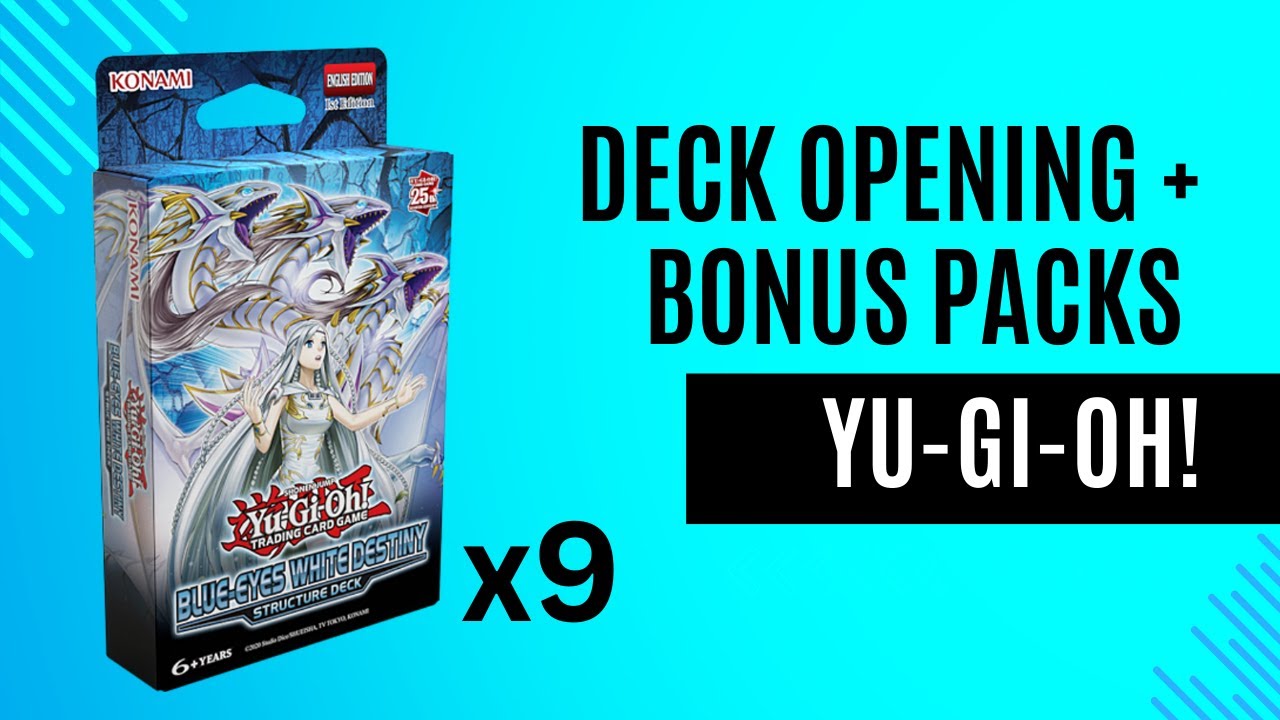Opening Blue Eyes Structure Deck + Bonus Packs