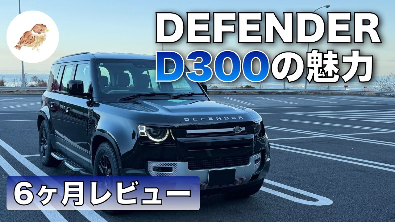 【6ヶ月レビュー】乗る度に魅了されるDEFENDER110 D300