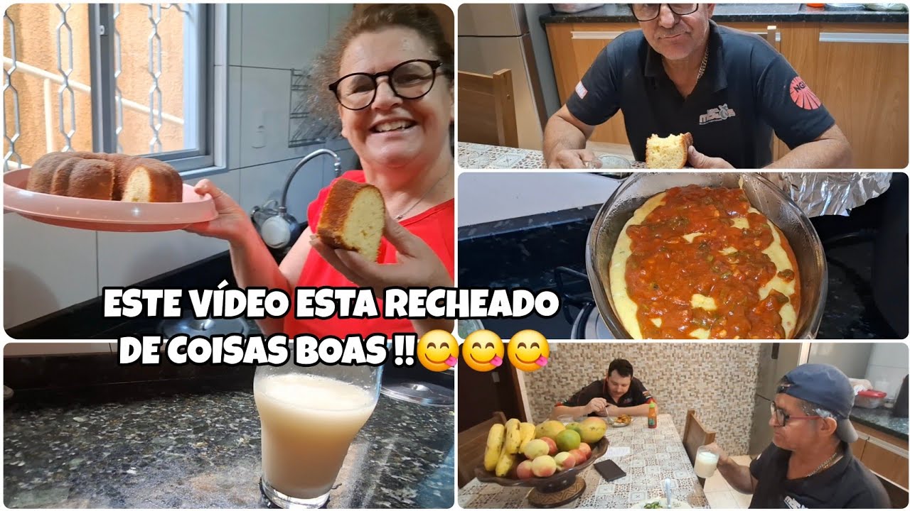 FIZ ALMOÇO/RECEITA DE BOLO DE LARANJA C/ IORGUTE/ LIMONADA SUÍÇA 😋😋😋😋