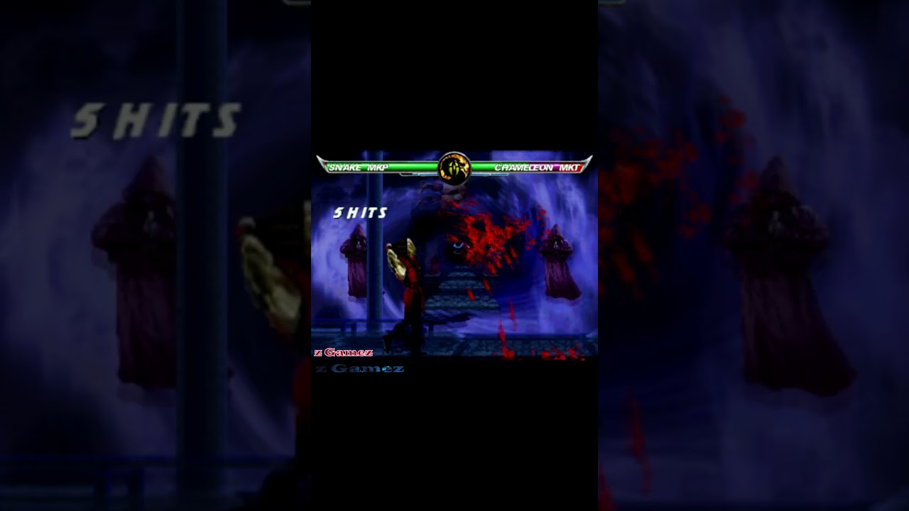 MK Mugen 4.8.1 project - Snake MKP vs CHAMELEON MKT #2 - Мортал Комбат