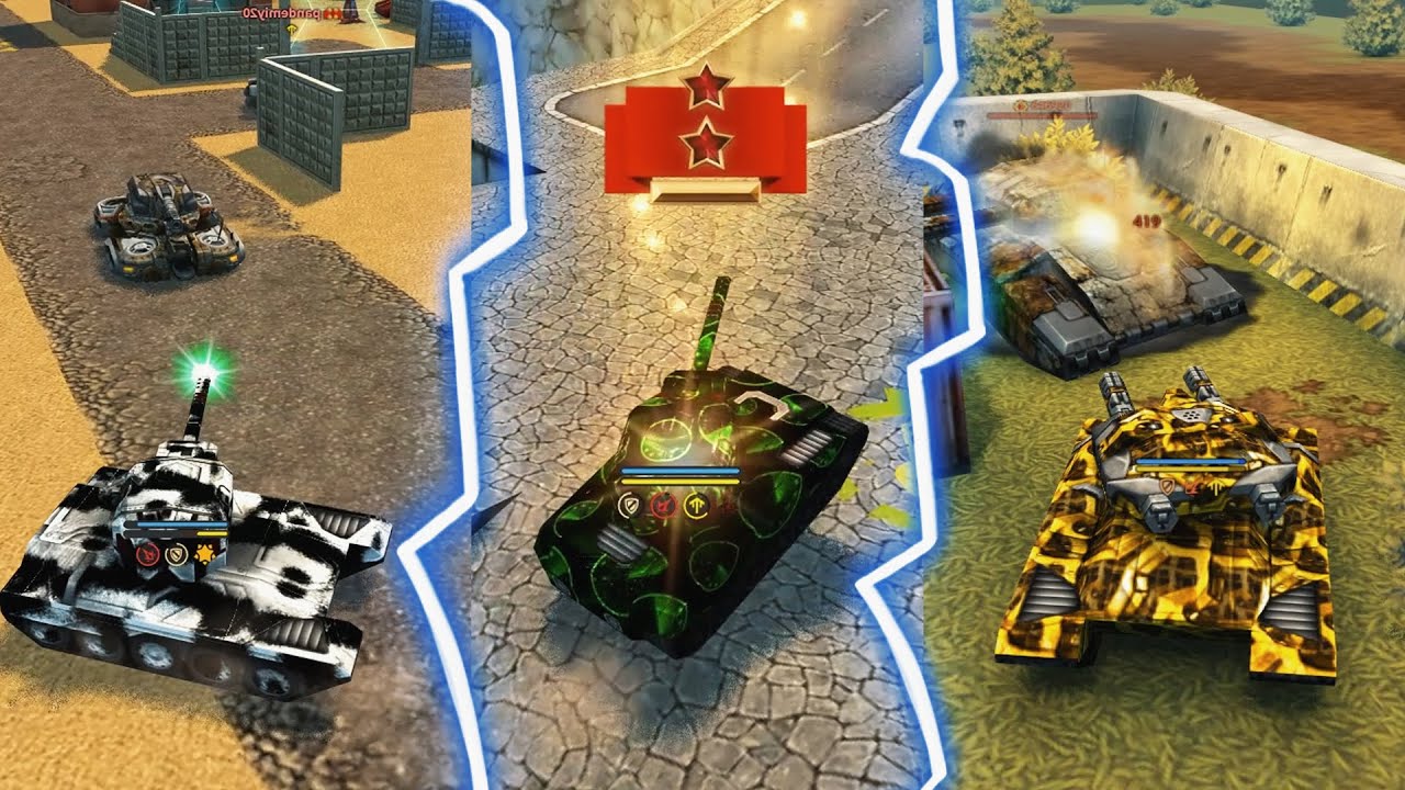 Tanki Online Random Killing Montage #1 - MM Battles!