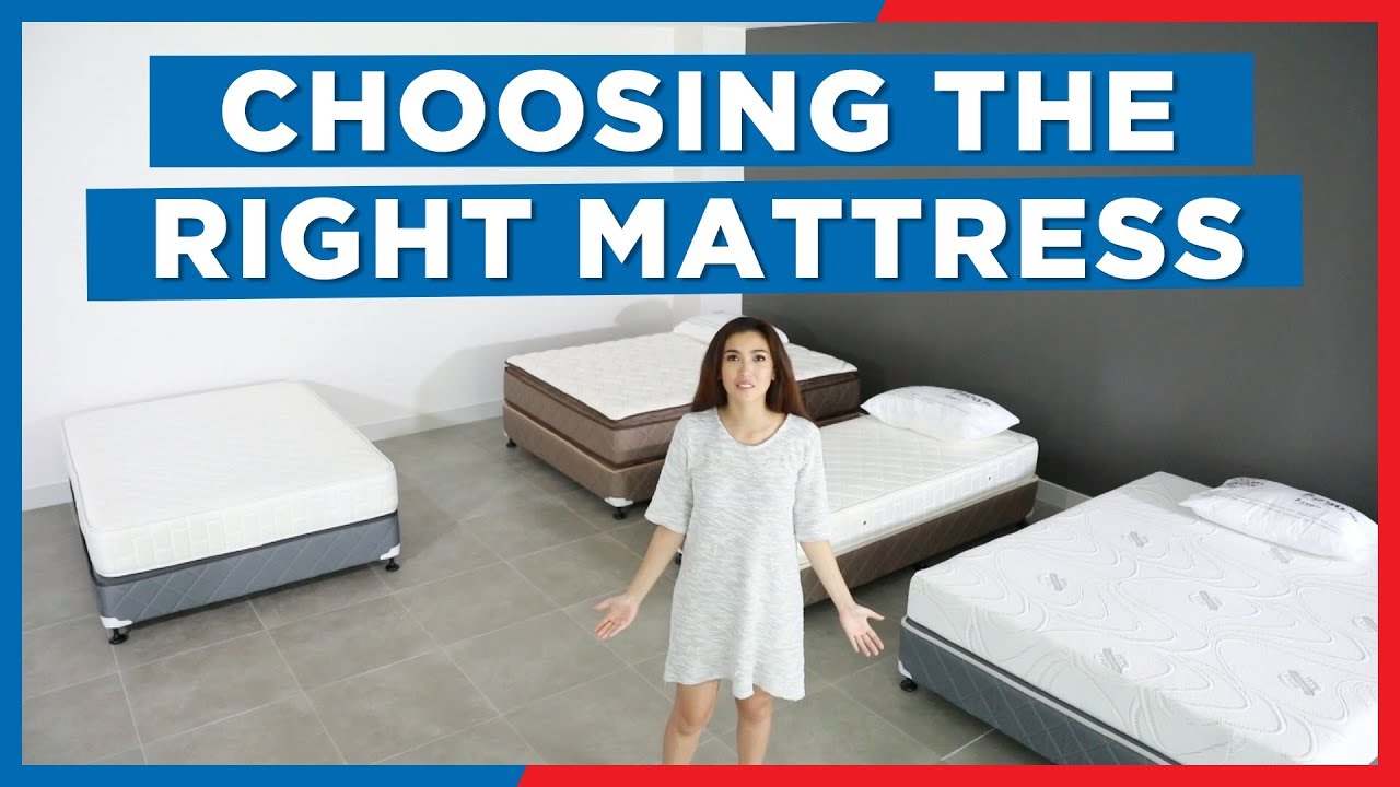 Choosing The Right Mattress - Mandaue Foam Home TV