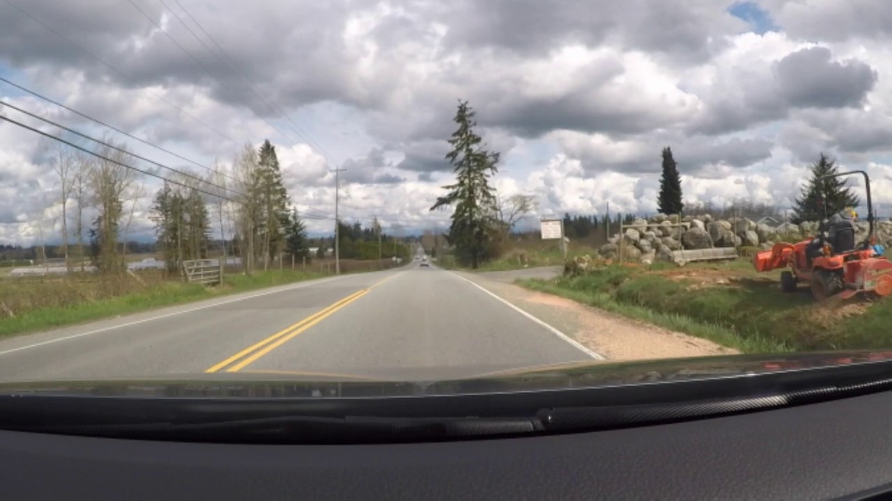 GOPRO Hero 5 Black driving, White Rock to Abbotsford, BC