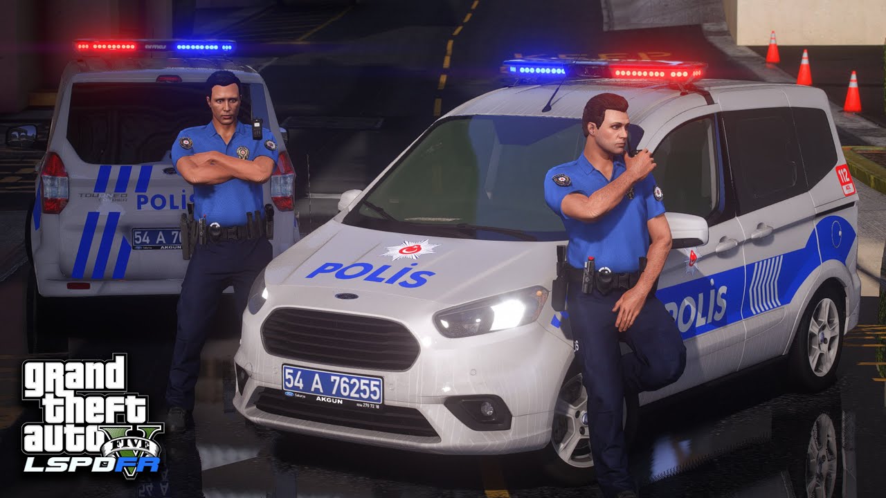 BANKA ARACINI SOYDULAR !! - POLİS MODU ASAYİŞ - GTA 5 LSPDFR