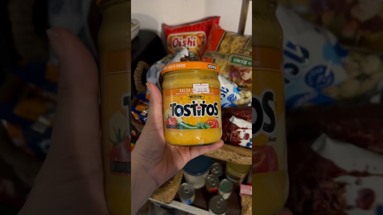Tostitos #pantryrestock  #cheesedip