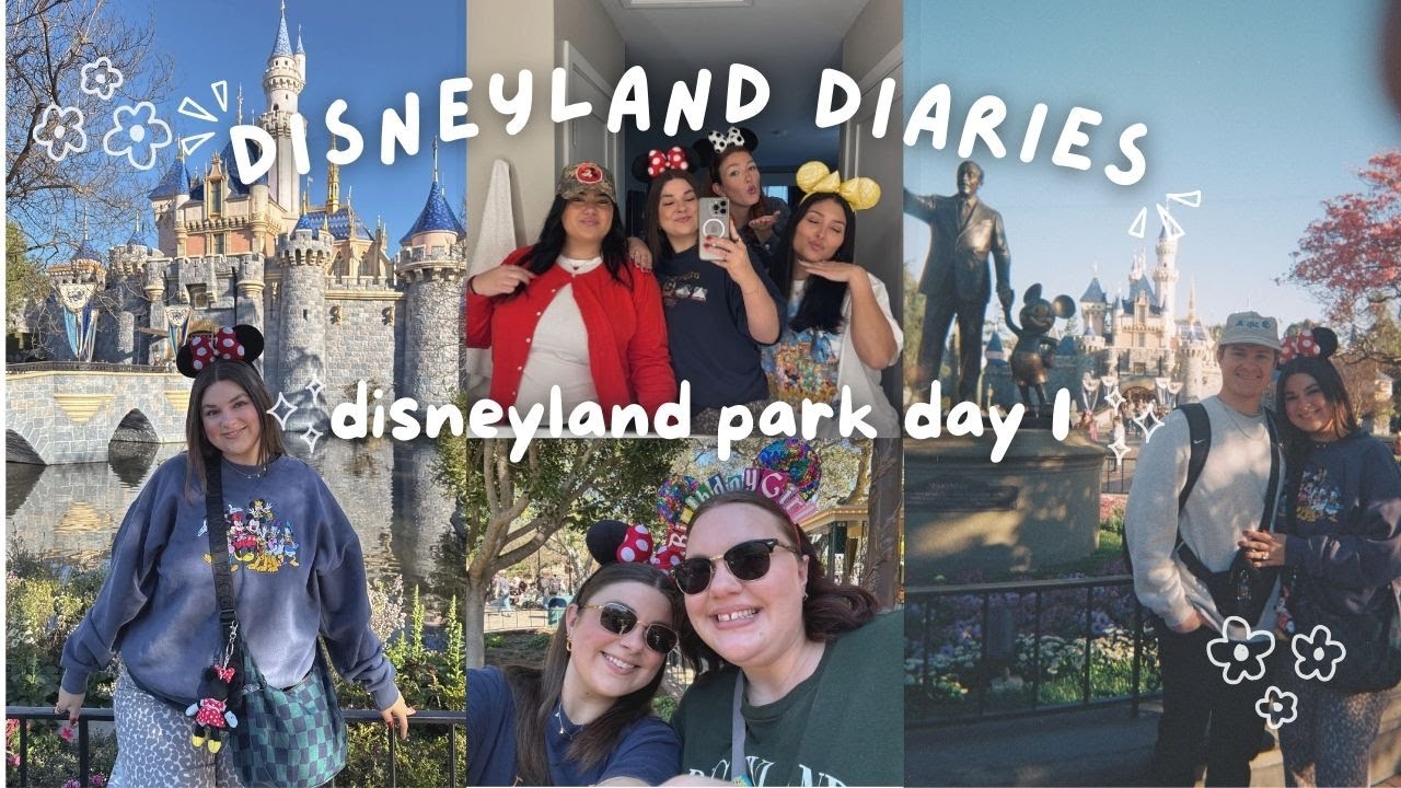 ✨DISNEYLAND VLOG: Целый день в парке, первые впечатления, аттракционы и ещё больше волшебства (де...