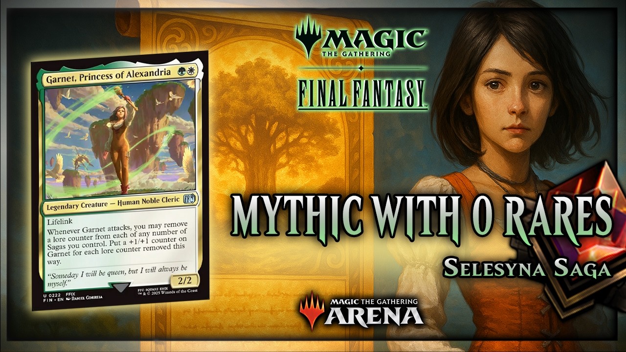 Победа в эпохальном режиме всего с 0 редкими картами – колода «Сага о гранате» (MTG Arena)