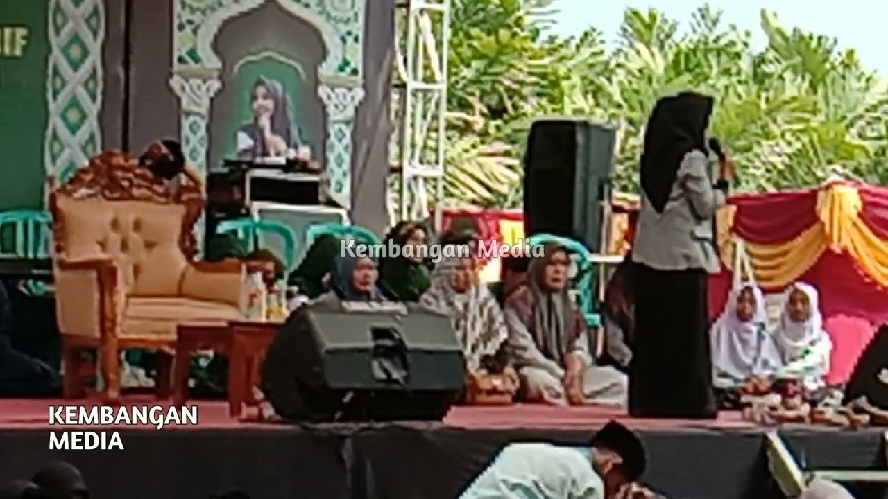 MENCARI ILMU HARUS ADA GURU | PENGAJIAN LUCU USTADZAH MUMPUNI