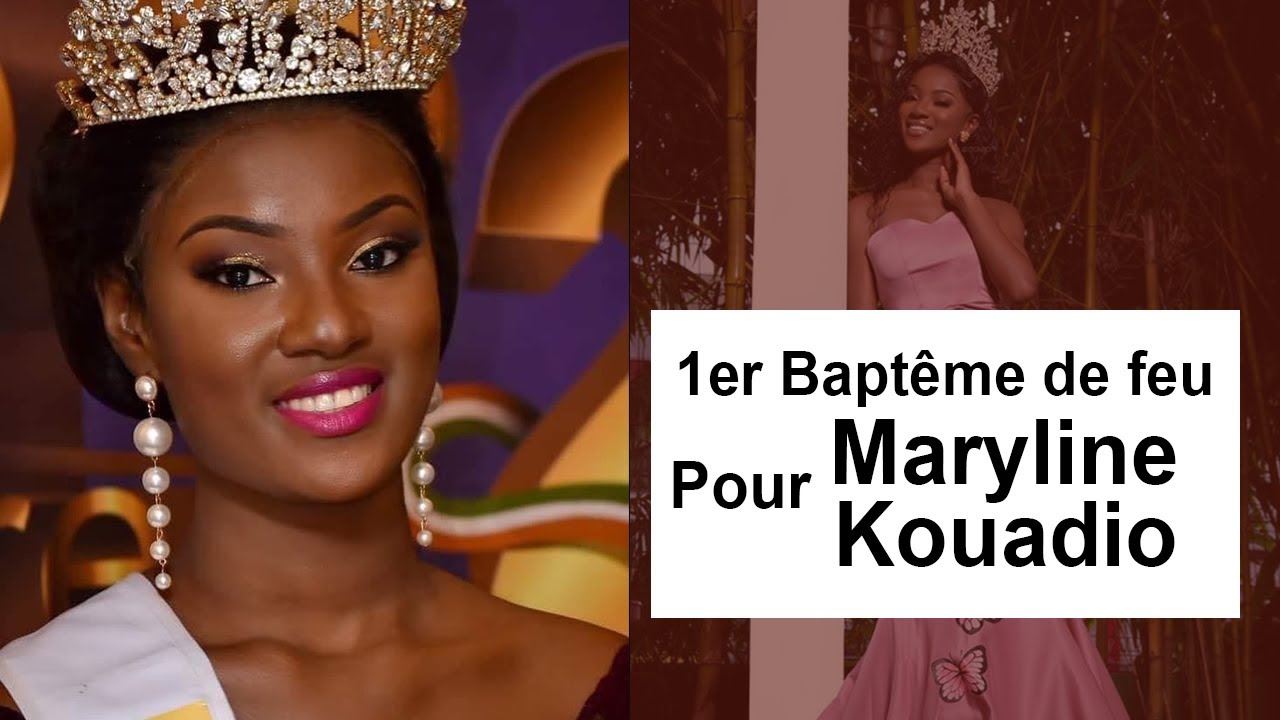 La grosse polémique sur la miss côte d'ivoire Maryline Kouadio