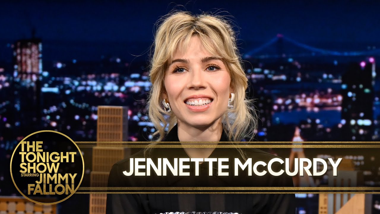 Jennette McCurdy Explains Why a Confetti Cannon Made Her Scream in Terror (Extended) | Tonight Show