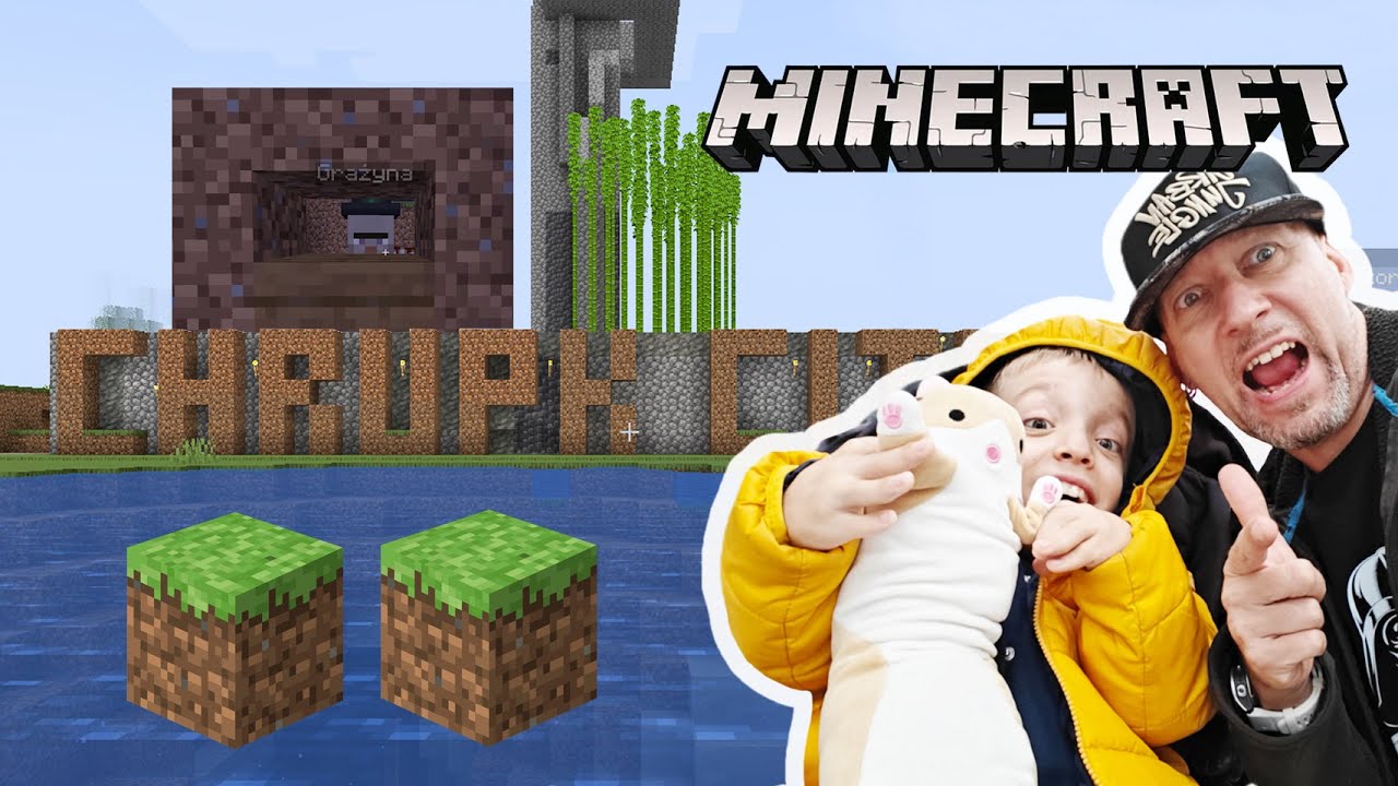 ChruPek i Tata Chrupka otwierają hodowlę kur na swojej działce w Minecraft!
