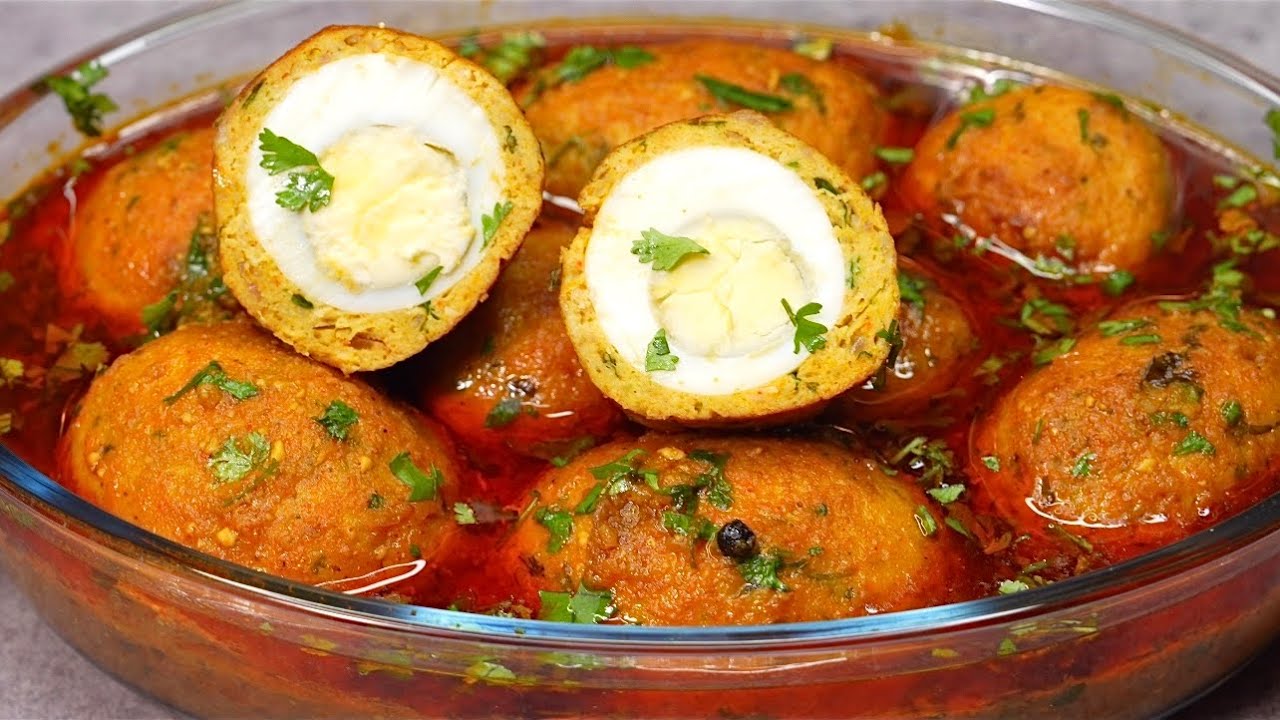 Purani Delhi Famous Nargisi Kofte Recipe | Chicken Nargisi Kofta Curry