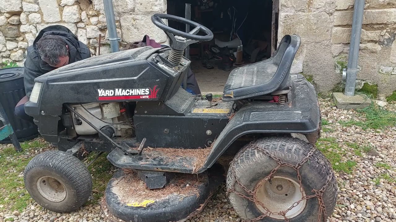 Entretien tracteur Tecumseh Yard Machines - Partie 01