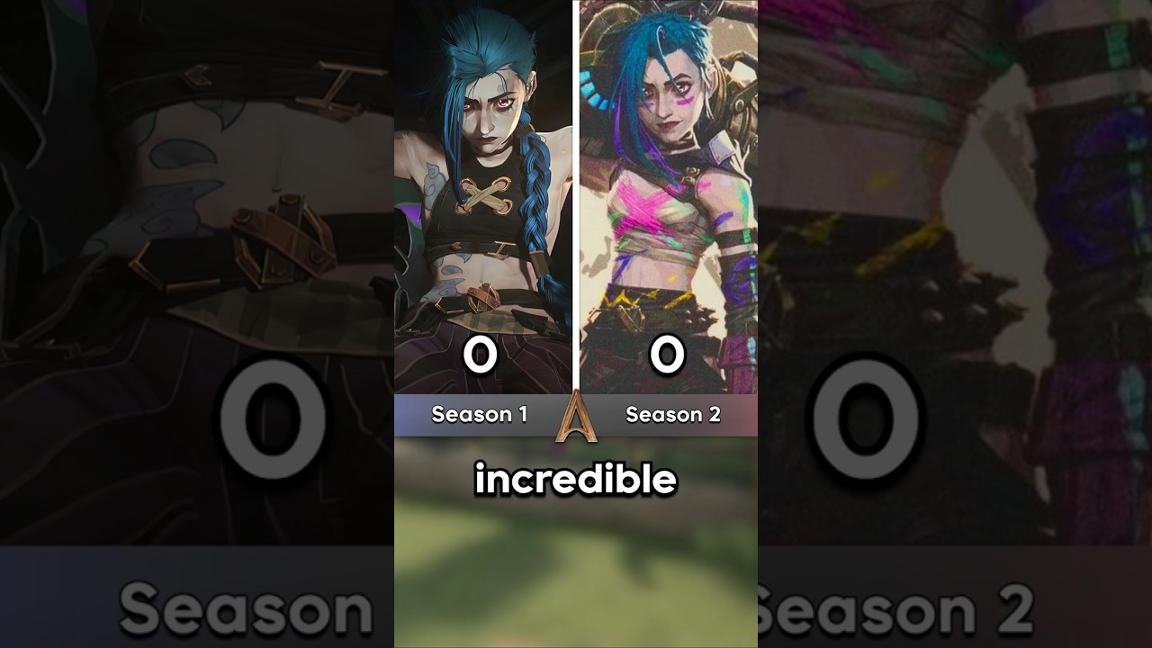 Do You Prefer Season 1 VS 2 Arcane Characters? 🤔
