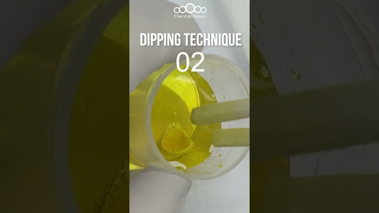 Coloring on Zirconia (Dipping technique) #shorts