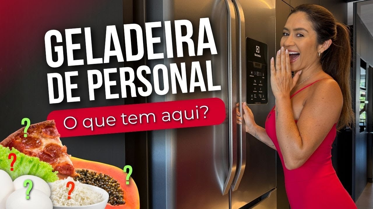 Abri a geladeira da minha casa pra vocês! 