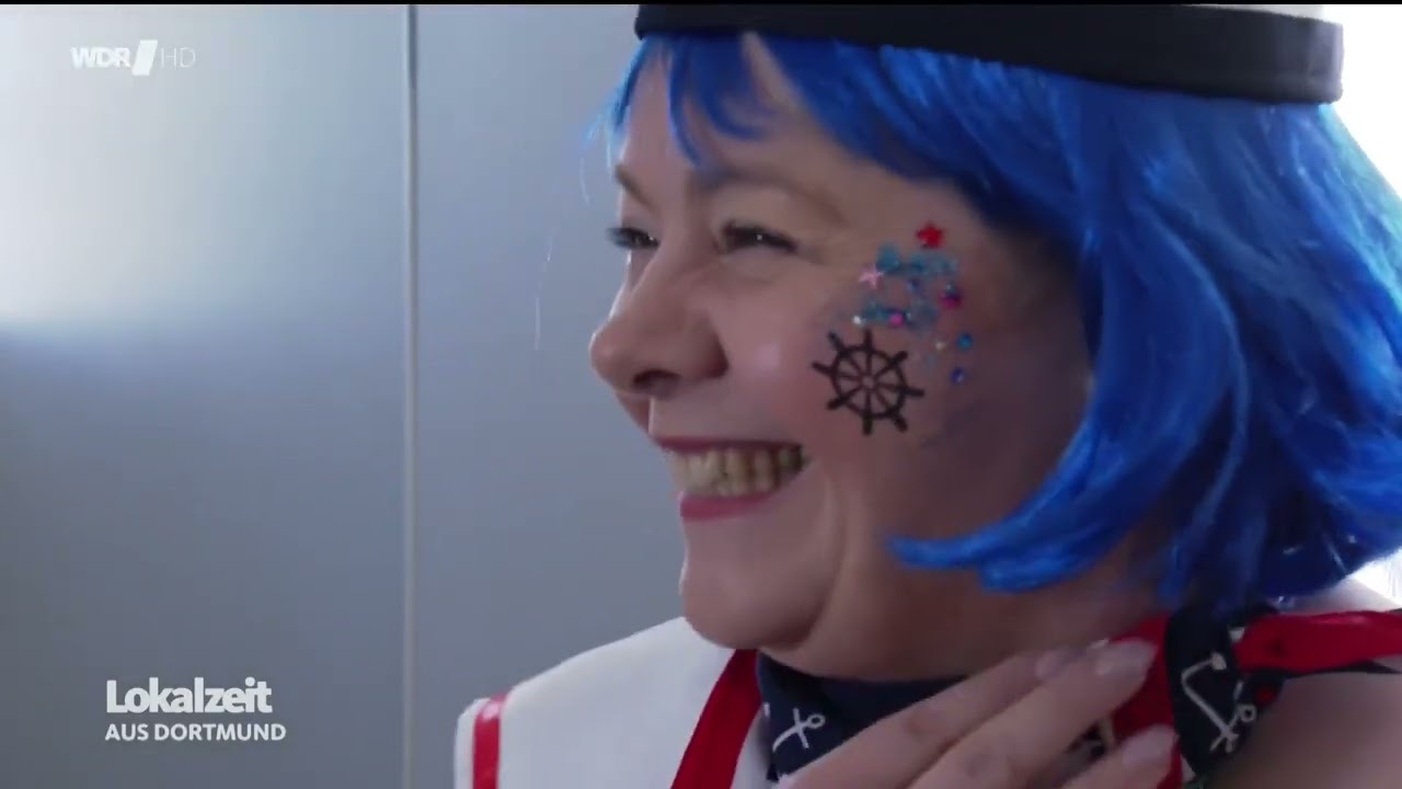 250303 Lokalzeit Dortmund TV Rosenmontagsumzug mit Wagen vom Niederrhein