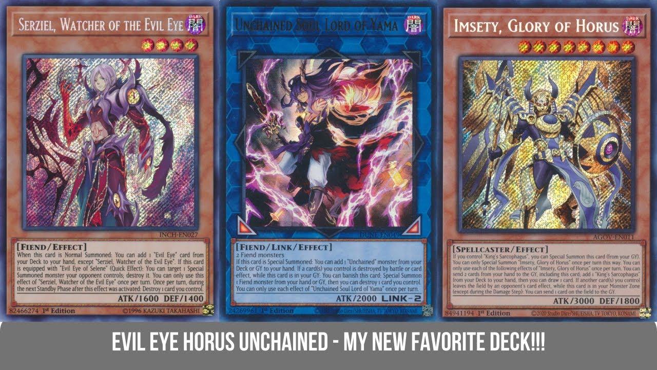 Evil Eye Horus Unchained - Ohio Regional Deck Profile!