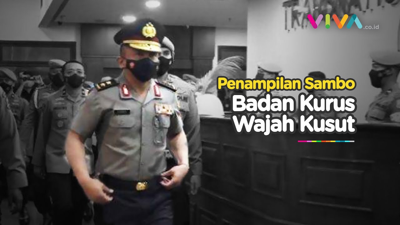 Transformasi Ferdy Sambo Saat Hadiri Sidang Kode Etik