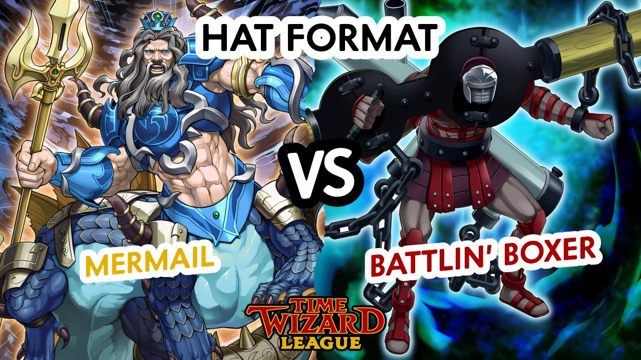 Yu-Gi-Oh! HAT Format Mermail vs Battlin' Boxer - Time Wizard League