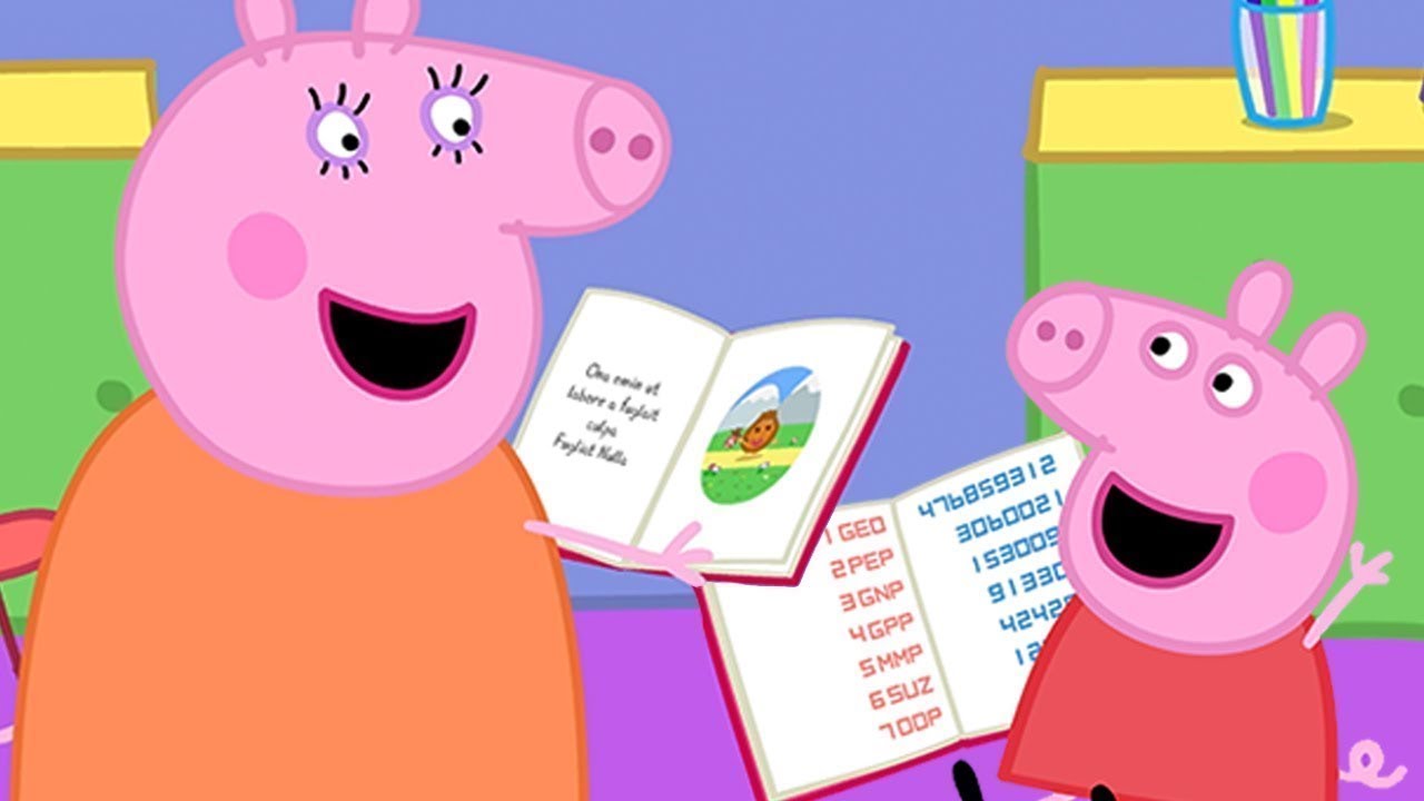 Peppa Pig Full Episodes | Mummy Pig's Book | Cartoons for Children