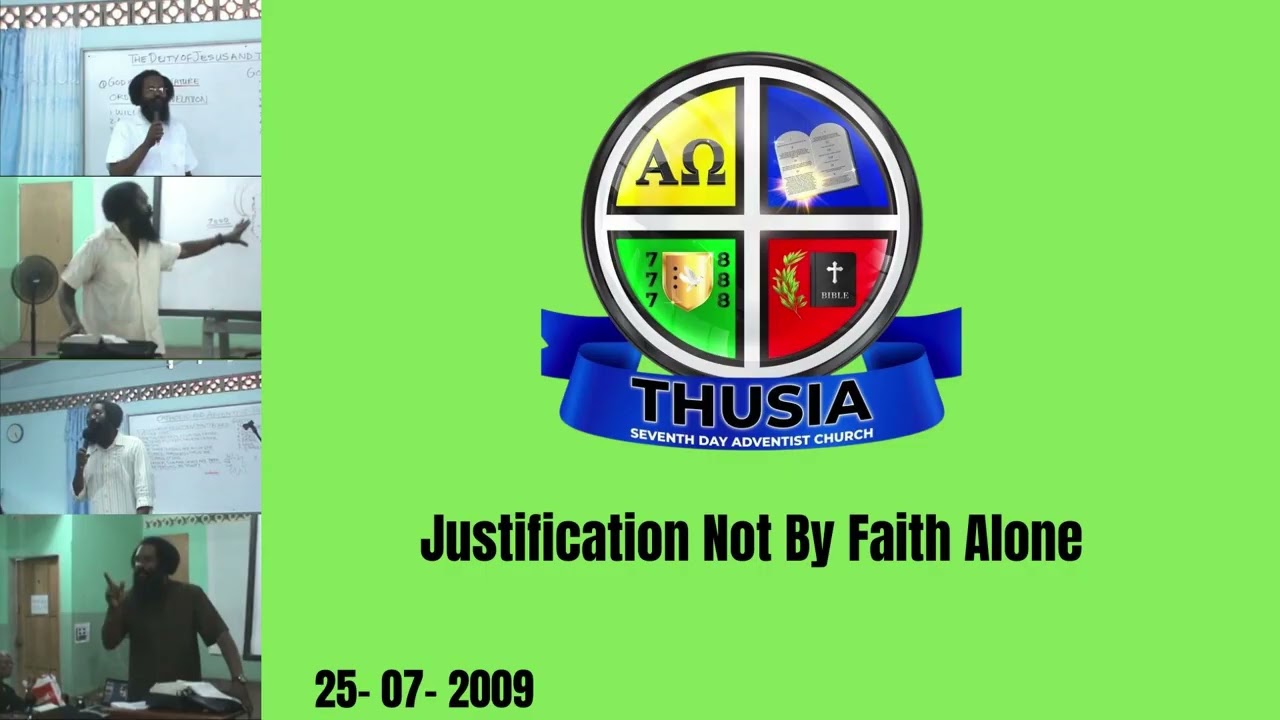 Justification Not by Faith Alone