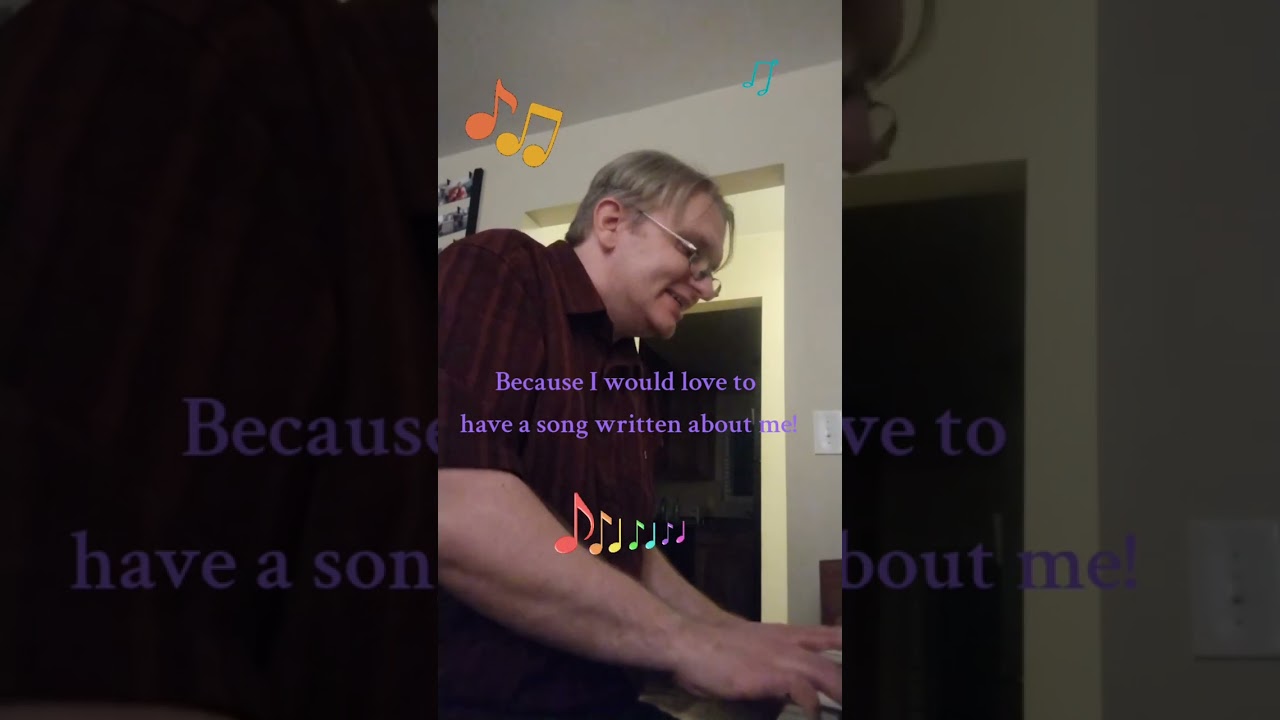 Your Song by the Rocketman Elton John because I would love to have a song written about me.