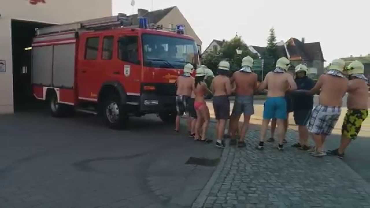 Cold Water Challenge - Freiwillige Feuerwehr Niemegk