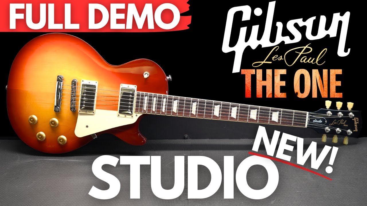 НОВЫЙ Gibson Les Paul STUDIO (THE ONE) ПОЛНАЯ ДЕМО-ВЕРСИЯ