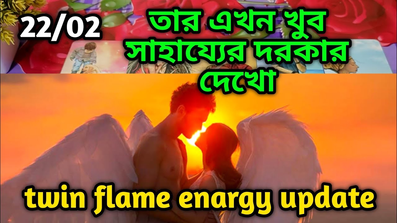 তার এখন খুব সাহায্যের দরকার দেখো♥️twin flame energy update tarot Current feelings Soul family 