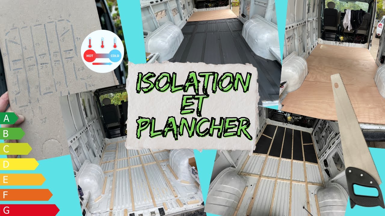 J'ISOLE, ET JE MET MON PLANCHER EN PLACE! 🚚